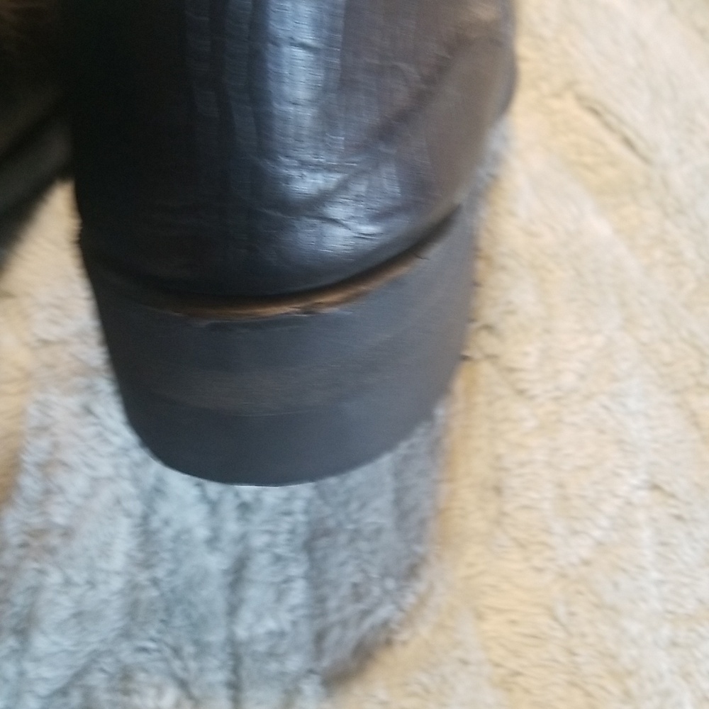 RANCHO Men's Cowboy Boots Sz 28.5(9.5 US). Made In Mex. Turquoise & Black EUC - Picture 5 of 7